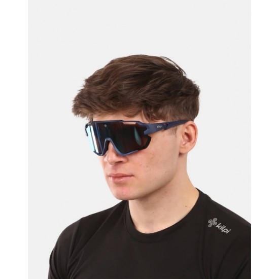 Unisex Sunglasses - Kilpi Shadon-U Kilpi Shadon-U Unisex Sports Sunglasses with UV400 Protection, Polycarbonate Construction, Mirrored Lenses, Adjustable Nose Pad & Anti-Slip Temples, Durable & Stable