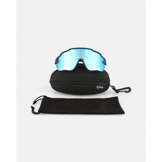 Unisex Sunglasses - Kilpi Shadon-U Kilpi Shadon-U Unisex Sports Sunglasses with UV400 Protection, Polycarbonate Construction, Mirrored Lenses, Adjustable Nose Pad & Anti-Slip Temples, Durable & Stable