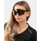 Unisex Sunglasses - Kilpi Shadon-U Kilpi Shadon-U Unisex Sports Sunglasses with UV400 Protection, Polycarbonate Construction, Mirrored Lenses, Adjustable Nose Pad & Anti-Slip Temples, Durable & Stable