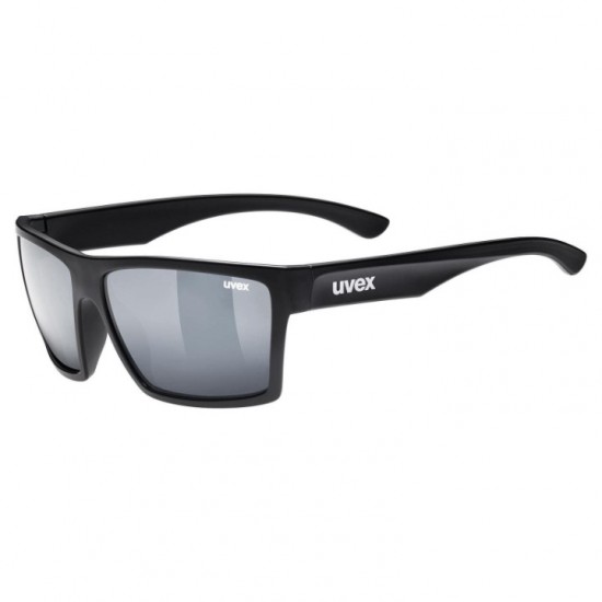 Γυαλιά ηλίου Uvex LGL 29 Black Matt / Silver. Μοντέρνος σχεδιασμός lifestyle, φακός καθρέφτης Cat. 3, προστασία από υπεριώδη & υπερέρυθρη ακτινοβολία
