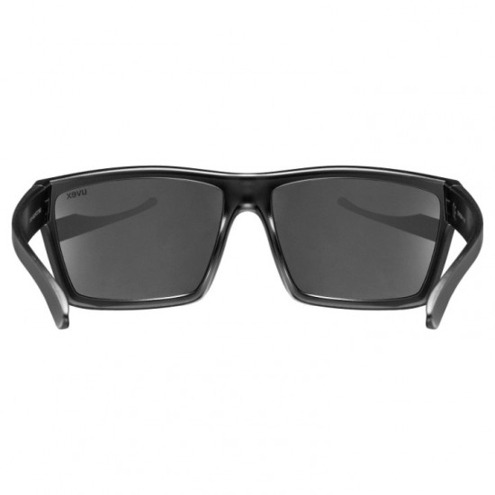 Γυαλιά ηλίου Uvex LGL 29 Black Matt / Silver. Μοντέρνος σχεδιασμός lifestyle, φακός καθρέφτης Cat. 3, προστασία από υπεριώδη & υπερέρυθρη ακτινοβολία
