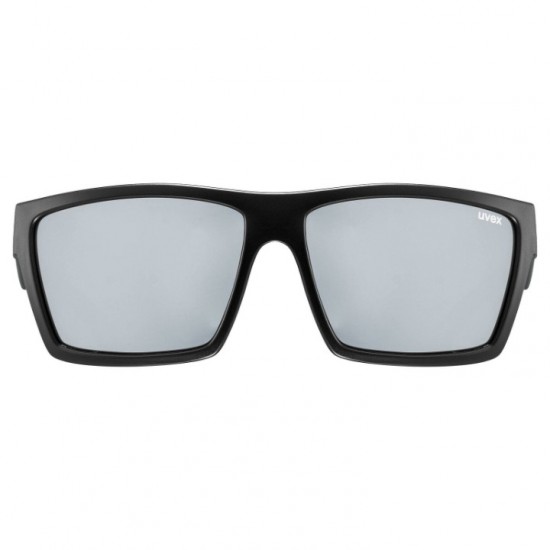 Γυαλιά ηλίου Uvex LGL 29 Black Matt / Silver. Μοντέρνος σχεδιασμός lifestyle, φακός καθρέφτης Cat. 3, προστασία από υπεριώδη & υπερέρυθρη ακτινοβολία