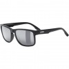 Uvex Poise P Sunglasses - Black Matt / Smoke Polarized