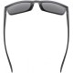 Γυαλιά Ηλίου Uvex Poise P - Black Matt / Smoke Polarized Αθλητικά Γυαλιά Uvex Poise P με Πολωτικούς Φακούς Polavision®, Φινίρισμα Καθρέφτη με Προστασία Υπερύθρων και 100% Προστασία UV400