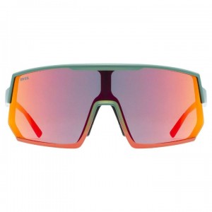 Γυαλιά Ηλίου Uvex Sportstyle 235 Moss Grapefruit Matt / Mirror Red