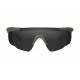 WILEY X SABER  ADVANCED 3 LENS FRAME SUN GLASSES