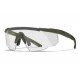 WILEY X SABER  ADVANCED 3 LENS FRAME SUN GLASSES