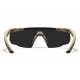 WILEY X SABER  ADVANCED 3 LENS FRAME SUN GLASSES