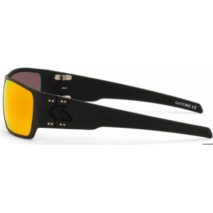 GATORZ SPECTER CERAKOTE BLACKOUT WITH SUNBURST POLARIZED LENS SUNGLASSES