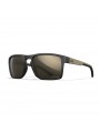 WILEY X WX FOUNDER TUNGSTEN MIRROR MATTE BLACK-TAN FRAME SUNGLASSES