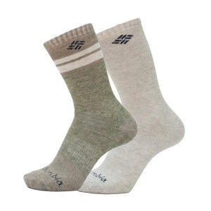 COLUMBIA SPACE DYE WOOL CREW SOCKS