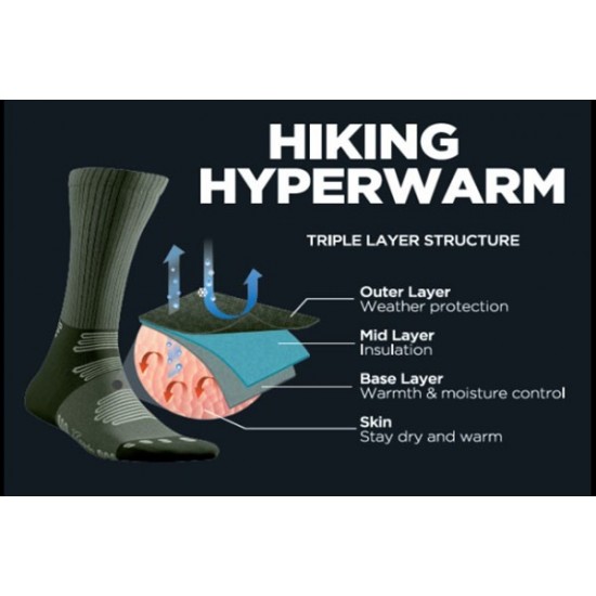 HIKING SOCKS HYPERWARM BY XCODE