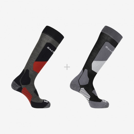 SALOMON S/ACCESS SKI SOCKS 2 PACK