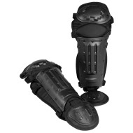 BLACK ANTI RIOT LEG PROTECTION MILTEC