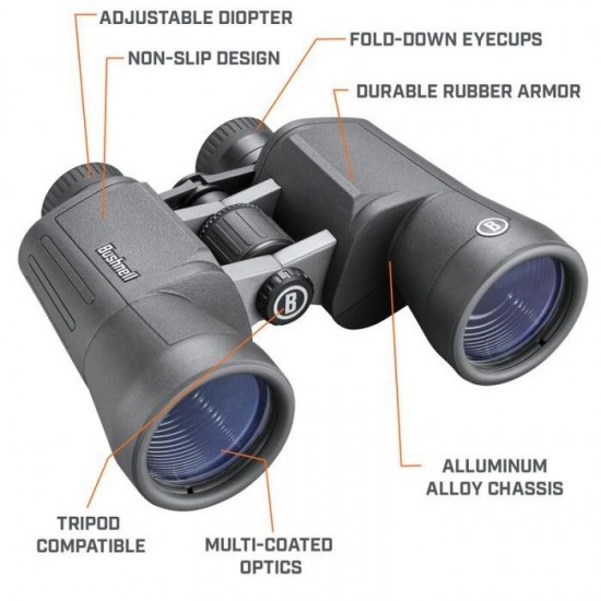 ΚΙΑΛΙΑ BUSHNELL BINOCULARS POWERVIEW 2 10X50MM ΚΙΑΛΙΑ BUSHNELL BINOCULARS POWERVIEW 2 10X50MM