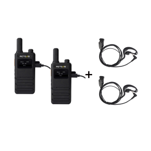 RETEVIS B63S PMR16 + 2X G-HOOK EARPIECE C9239A