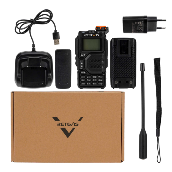 RETEVIS RA79 VHF/UHF 5W AVIATION BAND