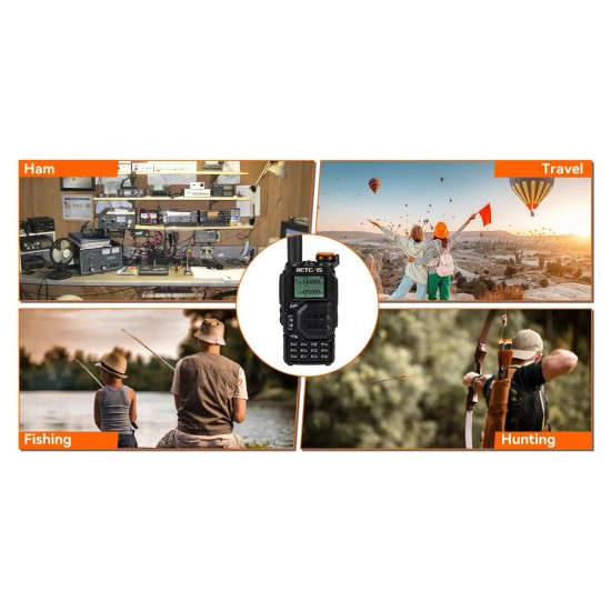 RETEVIS RA79 VHF/UHF 5W AVIATION BAND