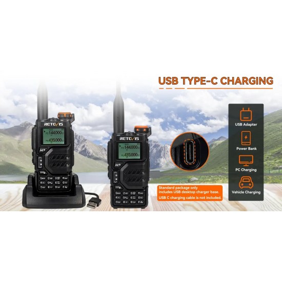 RETEVIS RA79 VHF/UHF 5W AVIATION BAND