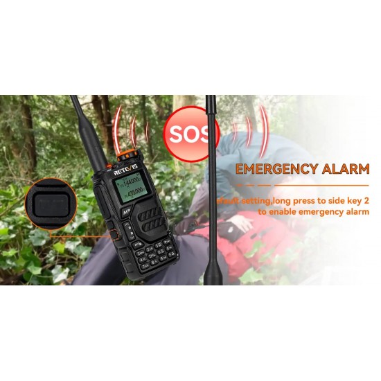 RETEVIS RA79 VHF/UHF 5W AVIATION BAND