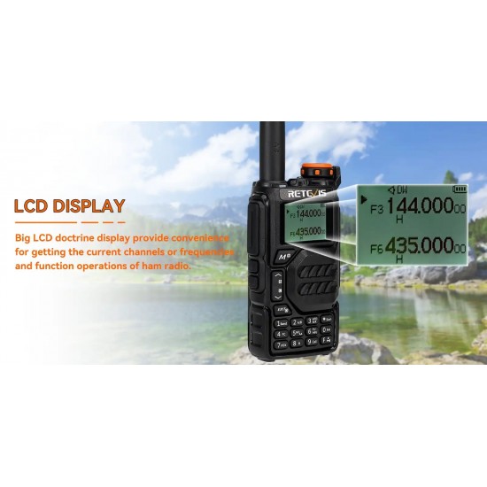 RETEVIS RA79 VHF/UHF 5W AVIATION BAND