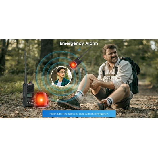TRANSCEIVER RETEVIS RA89 VHF/UHF 10W IP68 WATERPROOF