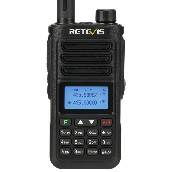 TRANSCEIVER RETEVIS RA89 VHF/UHF 10W IP68 WATERPROOF