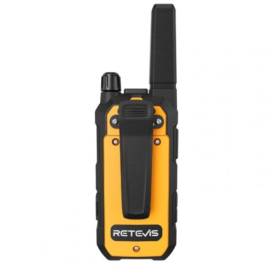 Ασύρματοι Πομποδέκτες PMR Retevis RB648A,9 (Ζεύγος) Σετ 2 αδιάβροχων πομποδεκτών PMR446 Retevis RB648 (9050040250) με IP67 & Dual PTT. Ισχύς 0.5W, 16 κανάλια, ειδοποίηση δόνησης, μπαταρία 2000mAh & φόρτιση Type-C