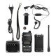 Ασύρματος Φορητός Πομποδέκτης VHF/UHF - Baofeng P15UV Pro EU 5W Baofeng P15UV Pro EU 5W Dual Band Φορητός ασύρματος πομποδέκτης. Με φόρτιση USB-C, Dual Watch, VOX, φακό LED, 200 κανάλια & υποδοχή Kenwood