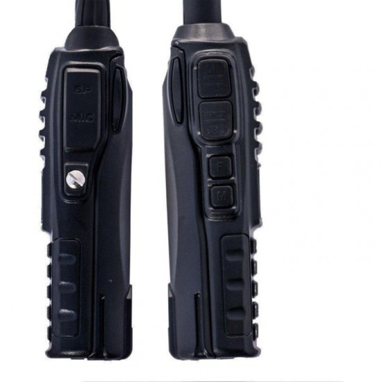 Baofeng UV-82 5W Φορητός ασύρματος πομποδέκτης Dual Band με διπλό πλήκτρο εκπομπής Dual PTT, μπαταρία Li-Ion 2800mAh, 128 κανάλια, φακό LED & PMR