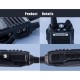 Baofeng UV-82 5W Φορητός ασύρματος πομποδέκτης Dual Band με διπλό πλήκτρο εκπομπής Dual PTT, μπαταρία Li-Ion 2800mAh, 128 κανάλια, φακό LED & PMR