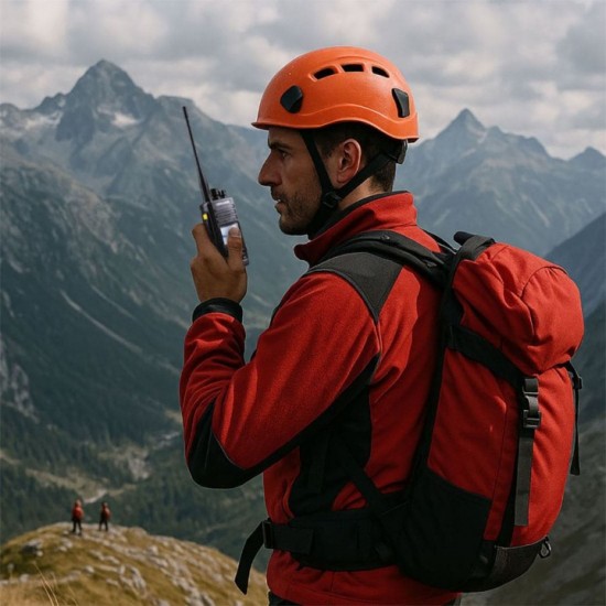 Ασύρματος Φορητός Πομποδέκτης VHF/UHF - Midland CT 990 EBR 10W IP67 Midland CT 990 EBR φορητός πομποδέκτης VHF/UHF. Ισχύς 10W, μπαταρία 3600mAh (21h αυτονομία), στεγανότητα IP67, οθόνη TFT & 2 κεραίες στη συσκευασία