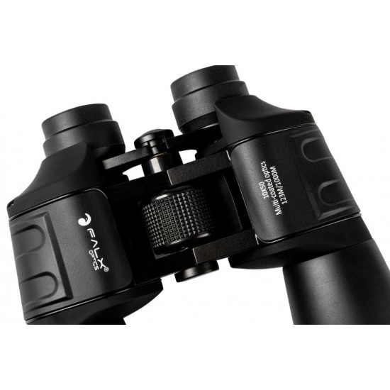 Κιάλια Falx Optics 10x50mm Black Κιάλια ημερήσιας παρατήρησης Falx Optics 10x50mm Black (9100080502). Φακοί πολλαπλών επιστρώσεων, μεγέθυνση 10x, υποδοχή για τρίποδο & πλήρη αξεσουάρ