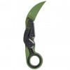 Folding Tactical Karambit Knife - CRKT Provoke Multicam Bright Green