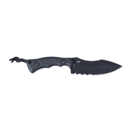 CRKT BUGSY FIXED BLACK W/VEFF SERRATIONS