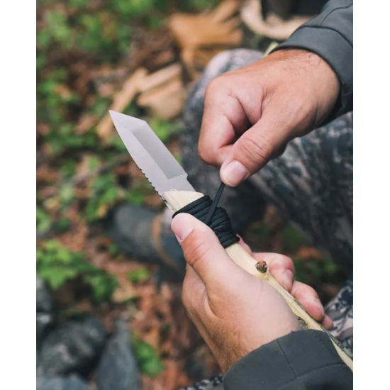 GEAR AID KOTU TANTO SURVIVAL KNIFE WITH TANTO BLACK SHEATH