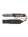 K25 TITANIUM COATED KNIFE BLACK WITH COYOTE CORD