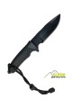 TACTICAL KNIFE D2 STEEL ABS KYDEX
