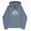 BASIC BIG LOGO HOODIE ALPHA INDUSTRIES