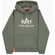 ΦΟΥΤΕΡ ΜΕ ΚΟΥΚΟΥΛΑ BASIC BIG LOGO HOODIE ALPHA INDUSTRIES