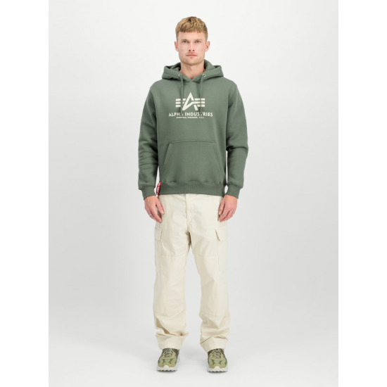 BASIC BIG LOGO HOODIE ALPHA INDUSTRIES