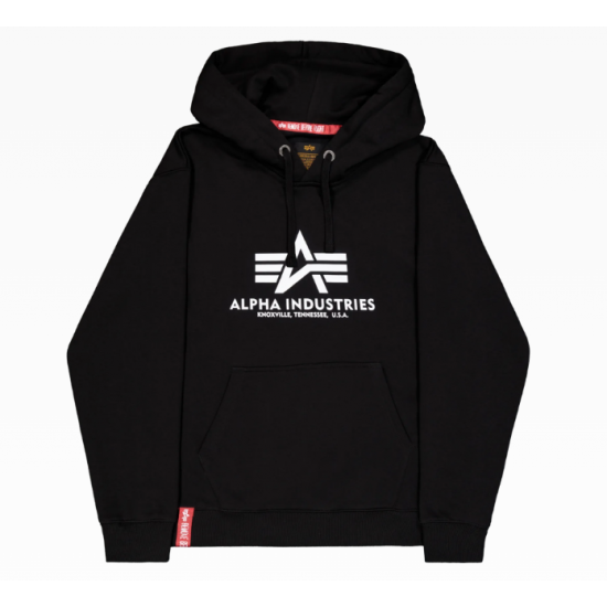 BASIC BIG LOGO HOODIE ALPHA INDUSTRIES