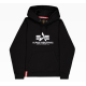BASIC BIG LOGO HOODIE ALPHA INDUSTRIES