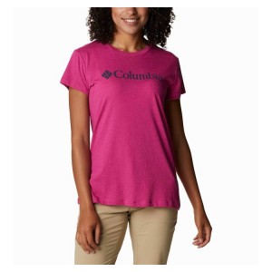 WOMEN'S T-SHIRT COLUMBIA TREK SS GRAPHIC TEE