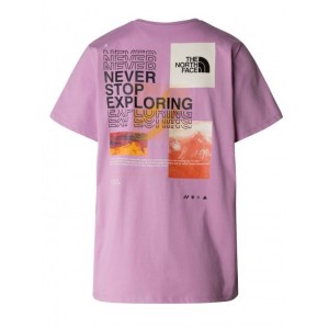 W FOUNDATION MOUNTAIN GRAPHIC TEE THE NORTH FACE