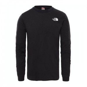 THE NORTH FACE SIMPLE DOME LONG SLEEVE TNF BLACK