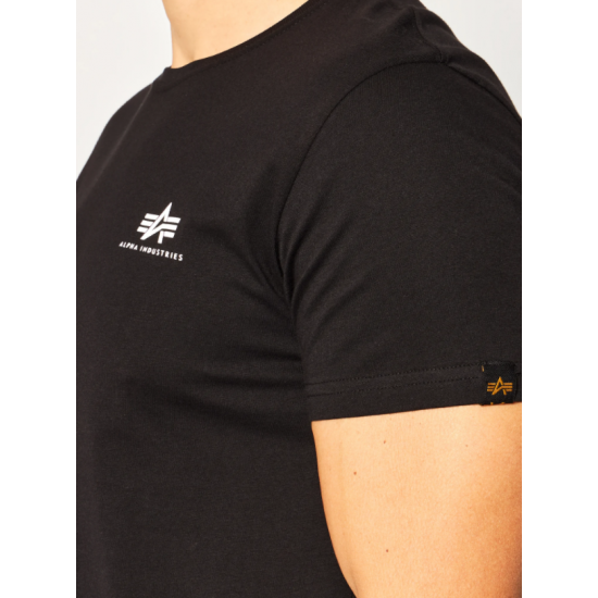 ΜΠΛΟΥΖΑΚΙ ΚΟΝΤΟΜΑΝΙΚΟ ALPHA INDUSTRIES T-SHIRT BASIC SMALL LOGO ΜΠΛΟΥΖΑΚΙ ΚΟΝΤΟΜΑΝΙΚΟ ALPHA INDUSTRIES T-SHIRT BASIC SMALL LOGO