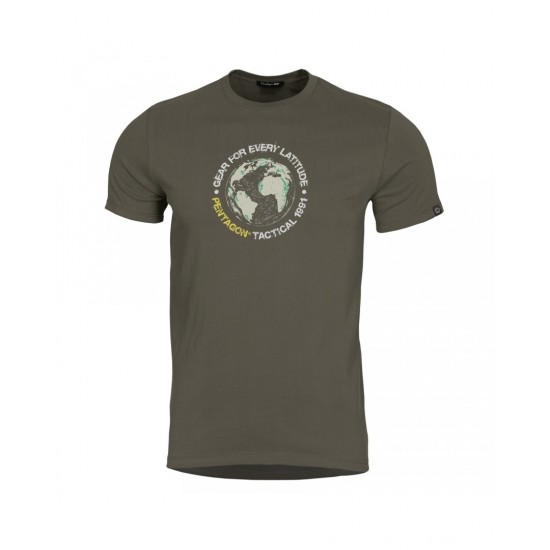 PENTAGON GLOBE T-SHIRT PENTAGON GLOBE T-SHIRT