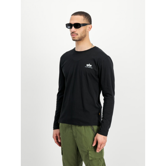 ΜΠΛΟΥΖΑΚΙ ΜΑΚΡΥΜΑΝΙΚΟ ALPHA INDUSTRIES BASIC SMALL LOGO LONGSLEEVE