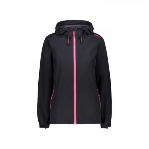 WOMEN'S JACKET CMP RAIN FIX HOOD